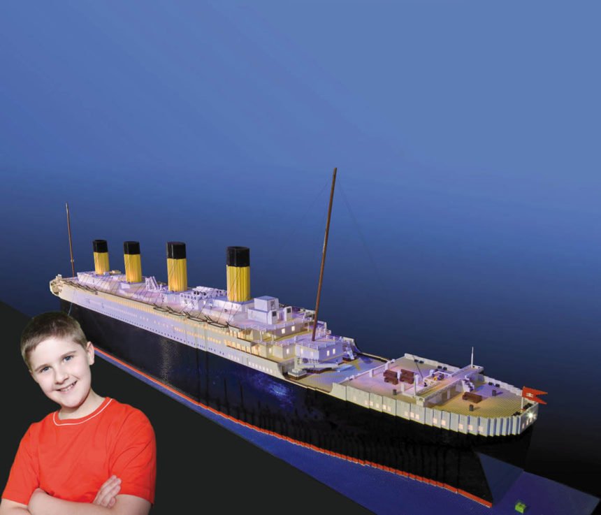 Zehnjähriger baut ein Riesenschiff