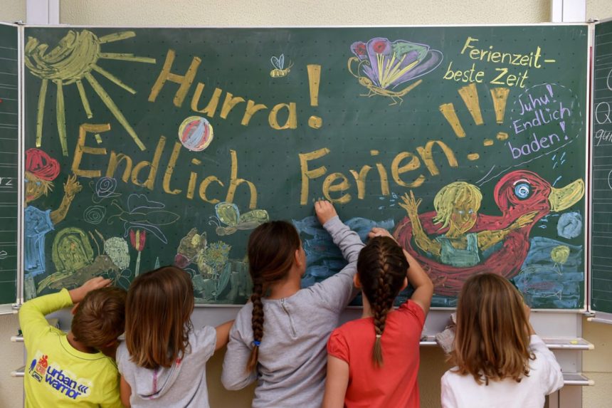 Manche Länder haben schon Ferien